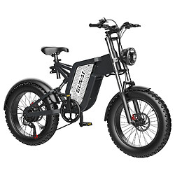 GUNAI MX25 Vélo Electrique 1000W 48V 25AH VTT 45km/h 200kg Charge Max