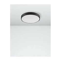 NOVA LUCE Plafonnier HADON Noir LED 24 W