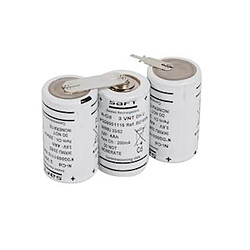 batterie nickel cadmium (ni-cd) - 3 éléments de type vtd - 3.7ah - ura 957893 