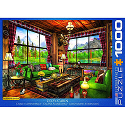 Eurographics 6000?5377 Cosy Cabine par Dominic Davison Lot de 1000 Puzzle 