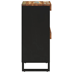 Avis vidaXL Armoire latérale 60x33x75 cm bois massif de récupération