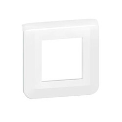 enjoliveur - 2 modules - blanc - legrand mosaic 078802l