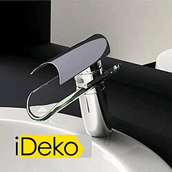 iDeko® Robinet Mitigeur lavabo cascade salle de bain & Flexible