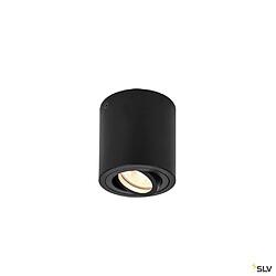 Plafonnier intérieur SLV TRILEDO, simple, rond, noir, GU10/LED GU10 51mm, 10W max 