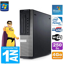 PC Dell 790 DT Intel G630 4Go Disque Dur 250Go Graveur DVD Wifi Windows XP Pro · Occasion 