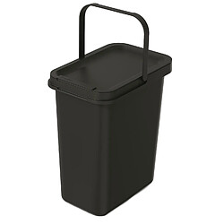 Poubelle de recyclage Keden SYSTEMA - 12 litres, noir