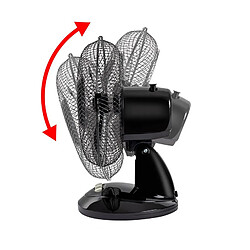 Avis Ventilateur de table 23cm Clatronic VL 3601 Noir