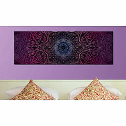 Paris Prix Tableau Imprimé Purple Mandala 40 x 120 cm