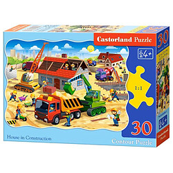 House in Construction,Puzzle 30 Teile - Castorland 