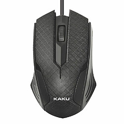 iKAKU KSC-357 Souris d'ordinateur optique avec 3 boutons 1500 DPI USB Noir 