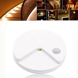 Acheter Universal Capteur de mouvement PIR rechargeable USB Lampe de nuit contrôlée par la lumière Applique murale pour placard salle de bains couloir(blanche)