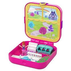 POLLY POCKET - Le Chateau de Reve de Lila - Coffret incluant une Mini-Figurine 2,5 cm + 3 Surprises