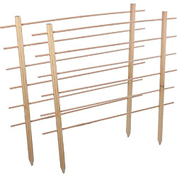 Esschert Garden Support en bois de pin pour plantes Treilli (Lot de 2).