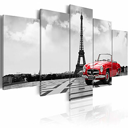 Paris Prix Tableau Imprimé Voiture Parisienne 100 x 200 cm 