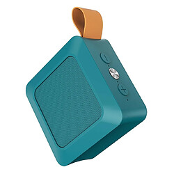 Yonis Enceinte Bluetooth Étanche IP44 Autonomie 10h FM TF Enceinte Bluetooth Étanche Avec Micro FM Radio Carte TF Vert YONIS