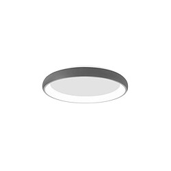 NOVA LUCE Plafonnier ALBI Sable Gris LED 50 W 