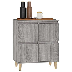 Acheter Maison Chic Buffet,Meuble de Rangement,commode pour salon,Cuisine Sonoma gris 60x35x70 cm Bois d'ingénierie -MN64135