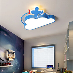 Universal Plafonnier led dimming stepless, nuage chambre enfant plafonnier garçon et fille, abat-jour dessin animé chambre bébé 60 cm