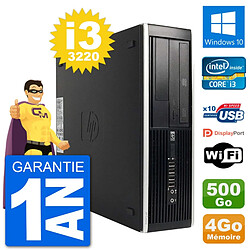 PC HP Compaq Pro 6300 SFF Intel i3-3220 RAM 4Go Disque Dur 500Go Windows 10 Wifi · Occasion 