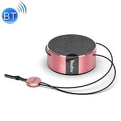 Wewoo Enceinte Bluetooth Mini haut-parleur sans fil Oneder V12 avec cordonsupport mains libres rose 