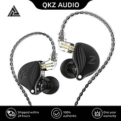 GUPBOO Nouveau QKZ ZAX2 casque dynamique HIFI DJ moniteur écouteurs intra-auriculaires sport antibruit casque en métal ZEX ZSN EDX PRO 