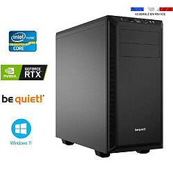 Idées Jeux PC bureau intel I9-14900F - GeForce RTX 4060 8GO - 64GO RAM - SSD 1To + SSD 2To - WIFI - Be Quiet! Pure Base 600 - Windows 11