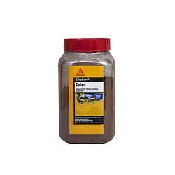 Colorant en poudre pour ciment, chaux et plâtre SIKA SikaCem Color - Brun - 700g