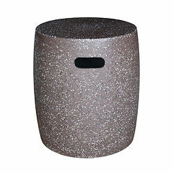 BigBuy Home Tabouret Terrazzo Marron 40 x 40 x 45 cm