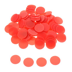 Avis 25MM barillet en plastique monnaie Chip Coin 100 barils un avion baril Boundless Pink