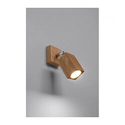 Avis Luminaire Center Spot Keke Oak Bois Chêne 1 ampoule 17cm