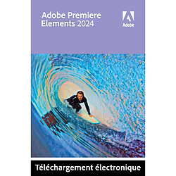 Adobe Systems Adobe Premiere Elements 2024 - Licence perpétuelle - 2 PC - A télécharger 