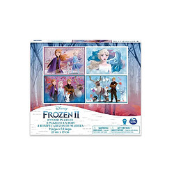 LA REINE DES NEIGES 2 - Puzzle bois 4 modeles