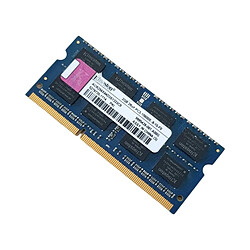 Barrette Mémoire 2Go RAM DDR3 Kingston ACR256X64D3S1333C9 SO-DIMM 2Go PC3-10600S 2Rx8 · Reconditionné PC3-10600 - 1333MHz