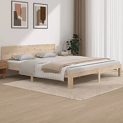 vidaXL Cadre de lit sans matelas 180x200 cm