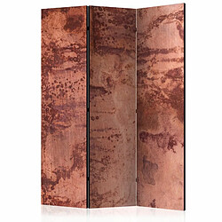 Paris Prix Paravent 3 Volets Red Metal Sheet 135x172cm