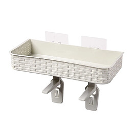 Wewoo Étagère Salle De Bains De Stockage Toilette Panier De De Multi-usages Pâte Sans Ongles Forte Cuisine Boîte De Rangement En Plastique Vert Clair 