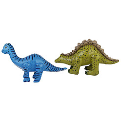 Jouet gonflable de dinosaures 2pcs PVC Gonflable Dinosaure Enfant Piscine Animaux De Plage Joue Parti Faveurs