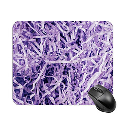 Universal Pad de souris imprimé en papier râpé violet pour ordinateur portable