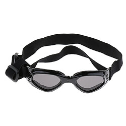 Lunettes de soleil pour chiens Oeil pliant Lunettes de protection pour chat imperméable protection UV chien noir