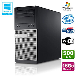 PC Tour Dell Optiplex 790 Intel G630 2,7Ghz 16Go Disque 500Go DVD WIFI Win 7 · Occasion 