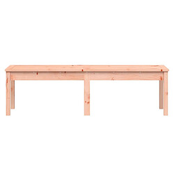 Acheter Maison Chic Banc de jardin à 2 places | Banquette de jardin | Chaise Relax 159,5x44x45 cm bois massif de douglas -MN13786