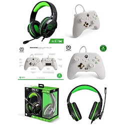 Power A Pack Manette XBOX ONE-S-X-PC BLANCHE MIST EDITION SPECIALE+ Casque Gamer PRO H3 SPIRIT OF GAMER XBOX ONE/S/X/PC 