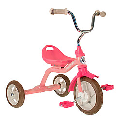 Tricycle fille rose en métal Italtrike