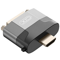 XO Adaptateur Vidéo HDMI Mâle vers DVI Femelle Résolution 1080p Gris