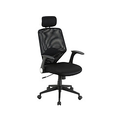 Habitat Et Jardin Fauteuil de bureau ministre Galleon - Noir