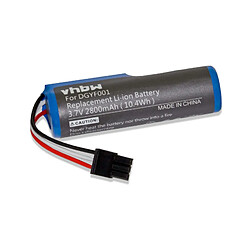 vhbw Li-Ion Batterie 2800mAh (3.7V) pour haut-parleur, boîte Logitech UE Boombox, 984-000304 comme 533-000096, DGYF001, GPRLO18SY002.