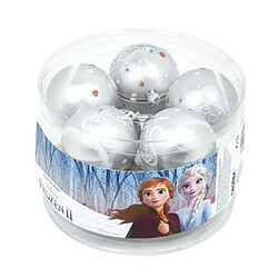 Pack de 10 boules de sapin diamètre 6cm d'Elsa La Reine des Neiges II Disney ARDITEX WD13420