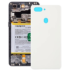 Wewoo Coque arrière Arrière pour OPPO R15 Blanc