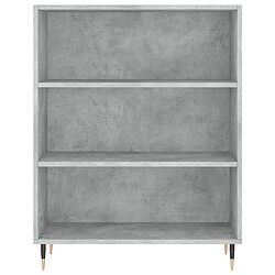 Acheter Maison Chic Buffet,Meuble de Rangement,commode pour salon,Cuisine gris béton 69,5x32,5x180 cm bois d'ingénierie -MN56692