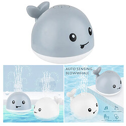 Acheter Jouets De Bain De Bébé Arroseur De Baleine électrique Automatique Jouets De Bain De Bébé Gris